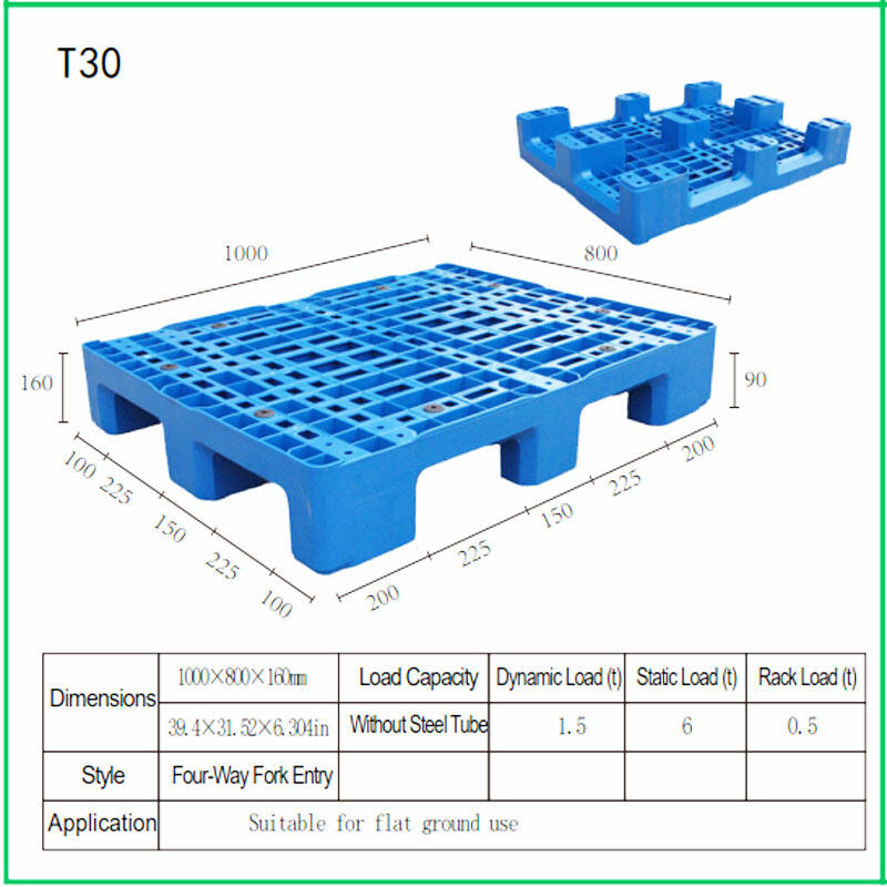 European Tray | The lightweight nine-corner grid pallet is suitable for use on flat surfaces T30