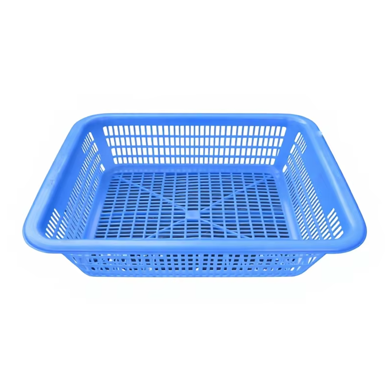 Factory Wholesale Plastic Basket Crate/Basket for Agriculture Fruits Vegetable  Plastic Stacked Basket  K56