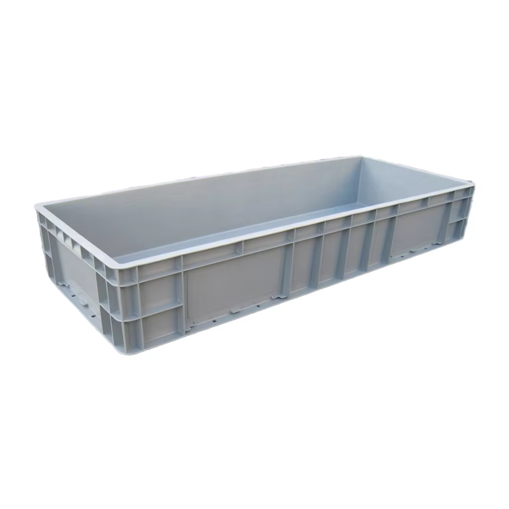 High Quality HUADU EU410148  Heavy Duty Industrial Plastic Containers Storage Turnover Box Injection PP