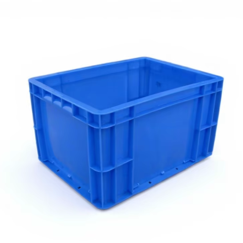 High Quality HUADU EU4322  Heavy Duty Industrial Plastic Containers Storage Turnover Box Injection PP