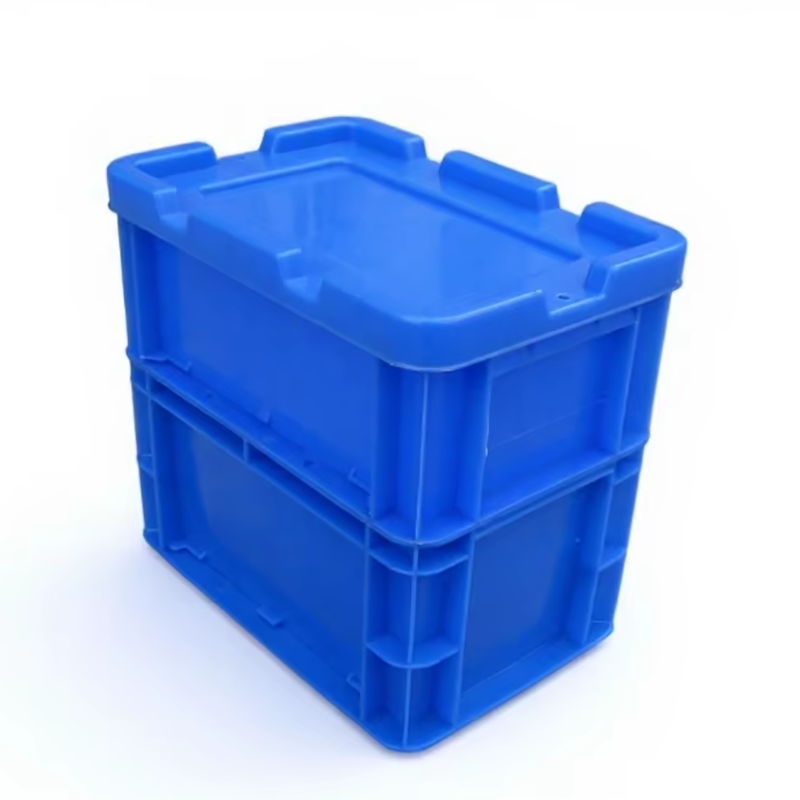High Quality HUADU EU2311 Heavy Duty Industrial Plastic Containers Storage Turnover Box Injection PP