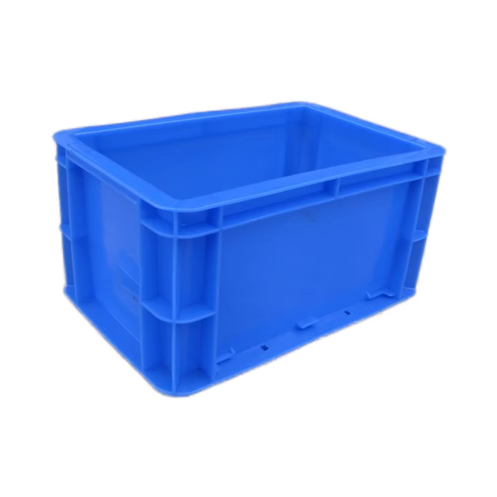 High Quality HUADU EU23148  Heavy Duty Industrial Plastic Containers Storage Turnover Box Injection PP