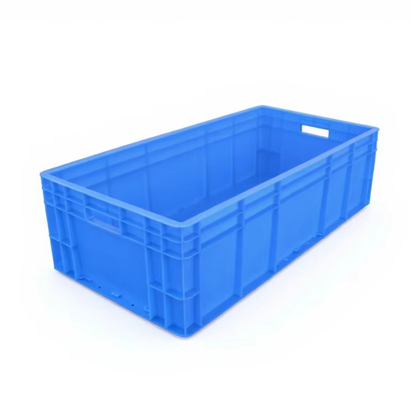 High Quality HUADU EU4822  Heavy Duty Industrial Plastic Containers Storage Turnover Box Injection PP
