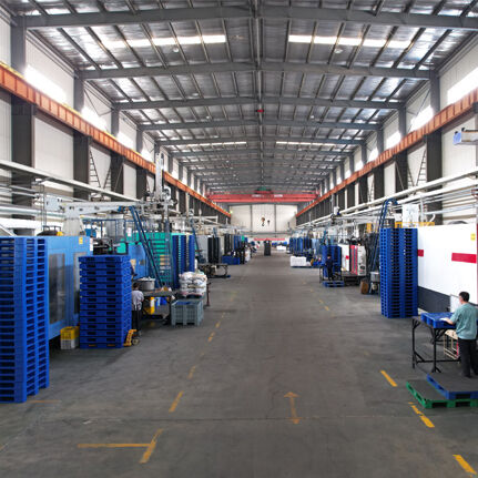 Over 50 injection molding machines