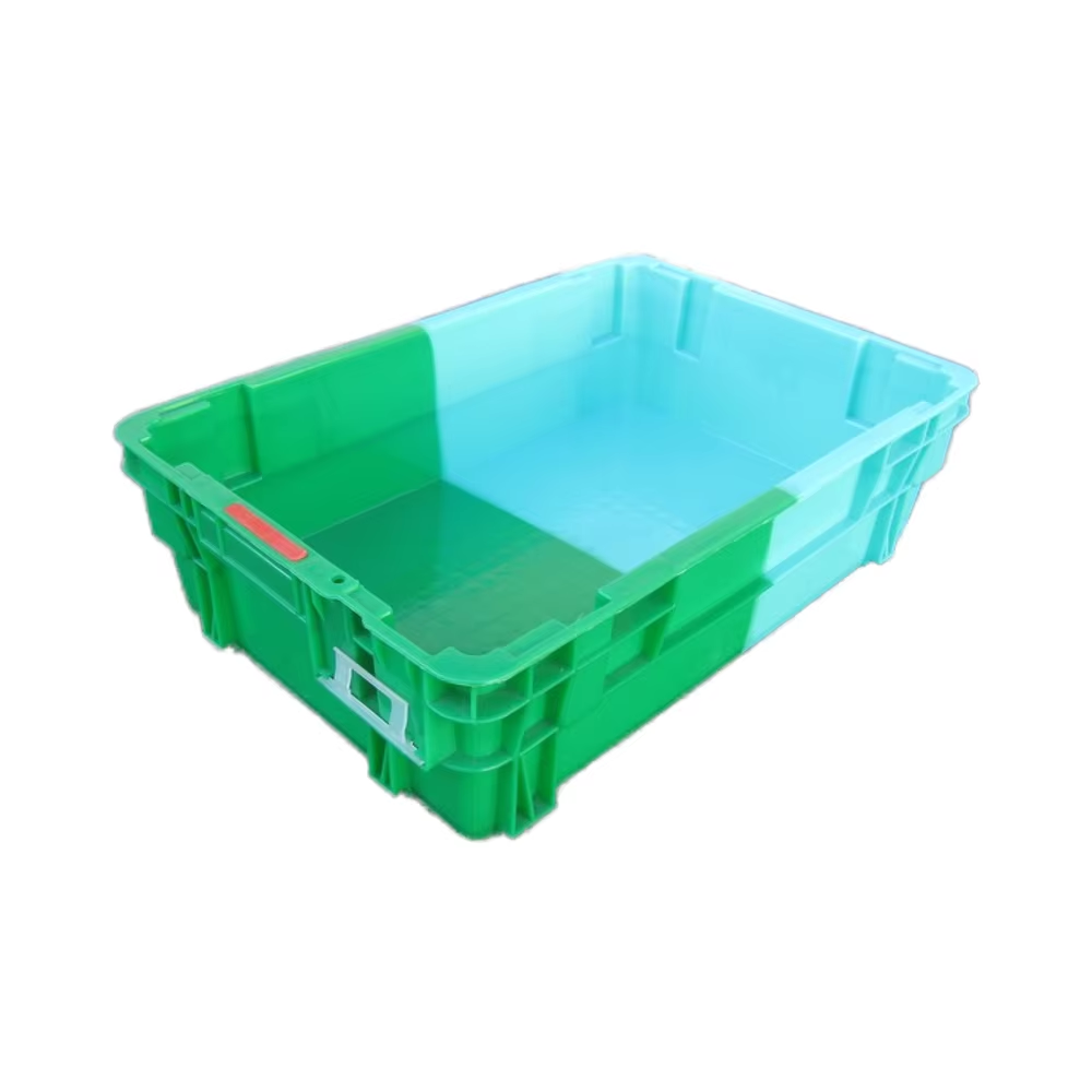 Two-color plastic containers enhance recognition and improve work efficiency. X270