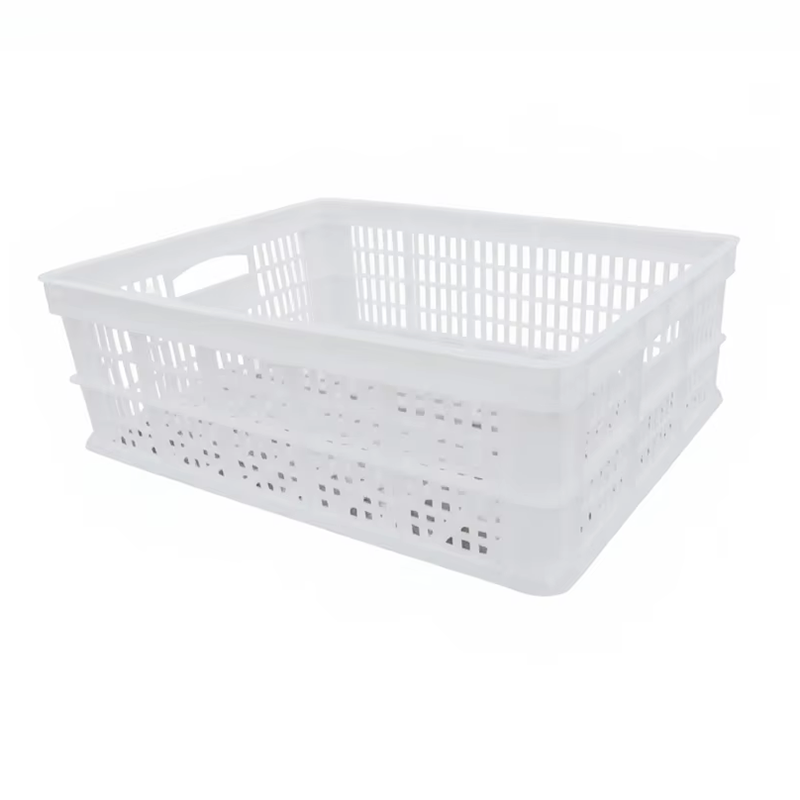 Factory Wholesale Plastic Basket Crate/Basket for Agriculture Fruits Vegetable  Plastic Stacked Basket  K230