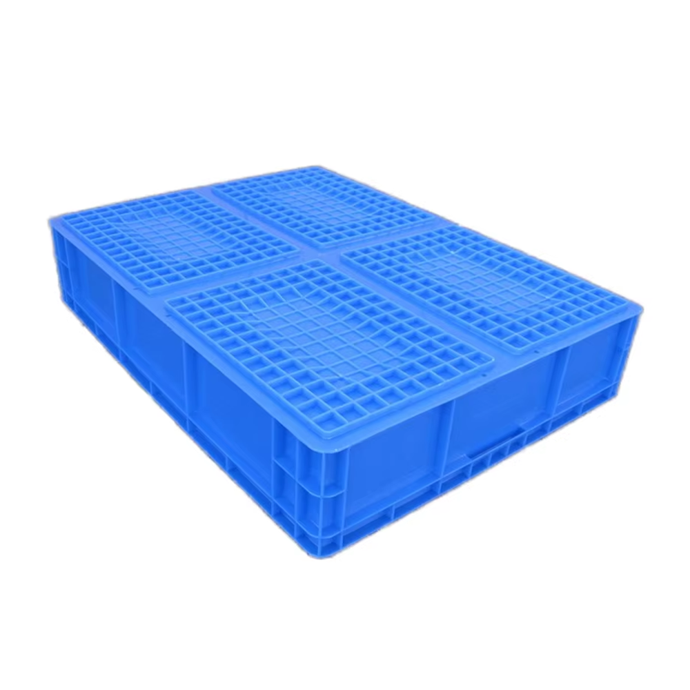 High Quality HUADU EU86148  Heavy Duty Industrial Plastic Containers Storage Turnover Box Injection PP