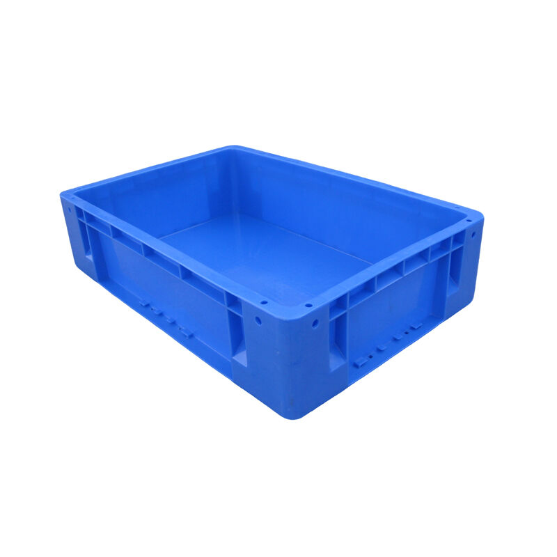 Plastic Crate Box With Lid: Durable, Stackable & Custom