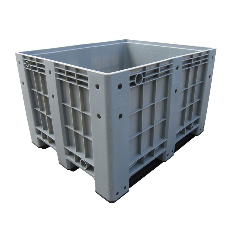 Durable plastic pallet containers for efficient logistics and storage.