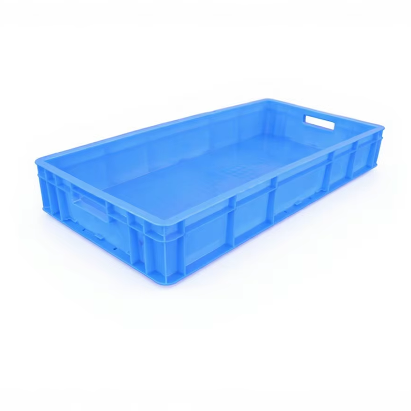 High Quality HUADU EU4811  Heavy Duty Industrial Plastic Containers Storage Turnover Box Injection PP