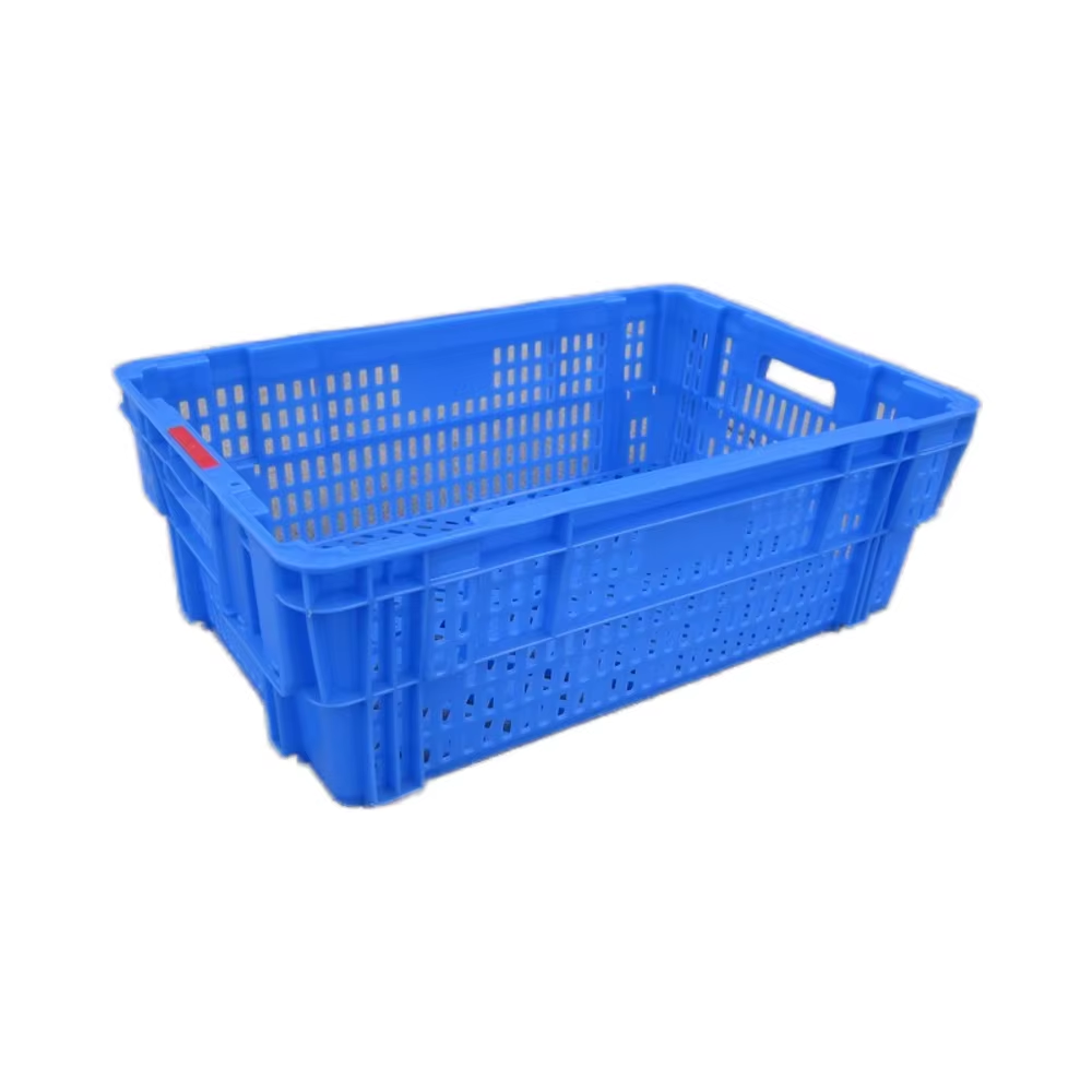 600*400 standard plastic baskets are more efficient when used with 1210 pallets. X350