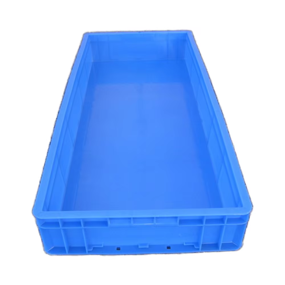 High Quality HUADU EU4911  Heavy Duty Industrial Plastic Containers Storage Turnover Box Injection PP