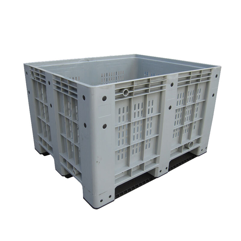 Durable plastic pallet containers for efficient logistics and storage