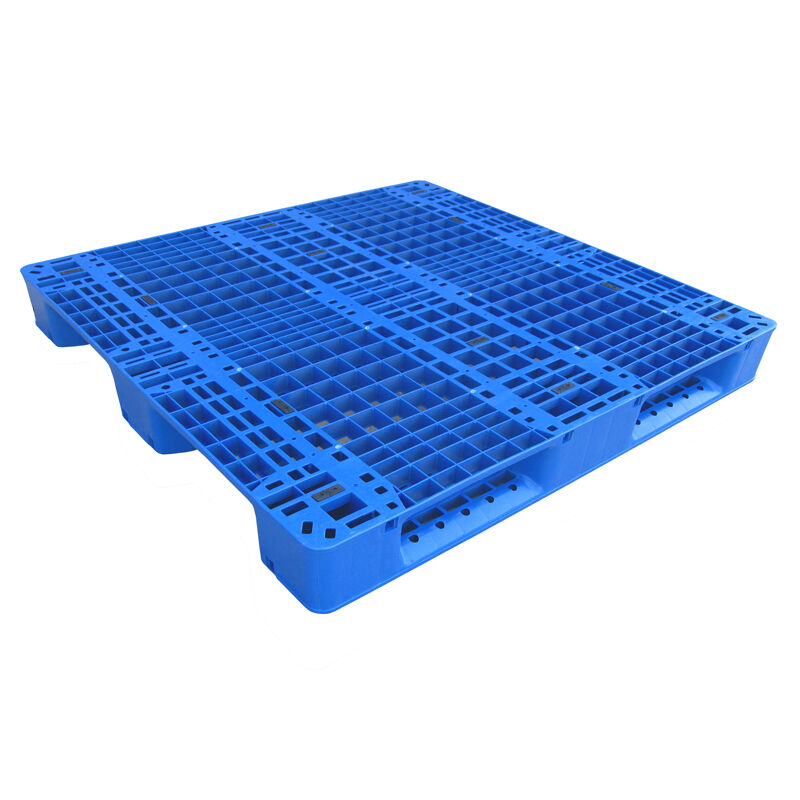HDPE standard European style plastic tray 1100 * 1100mm, 1111 Sichuan grid, used for flat and shelving in factories, supermarkets, and other places.