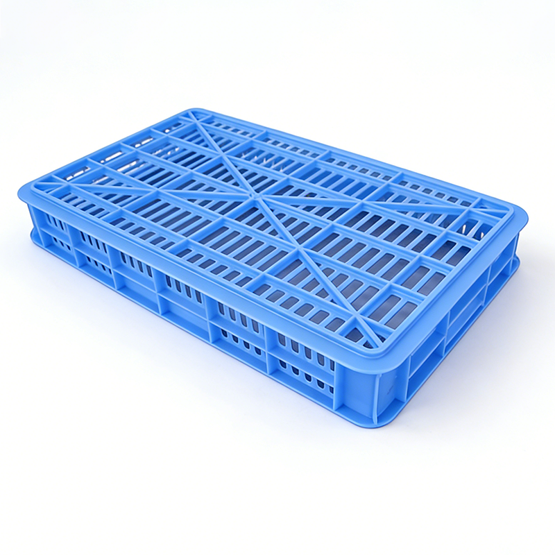 Factory Wholesale Plastic Basket Crate/Basket for Agriculture Fruits Vegetable  Plastic Stacked Basket  K88