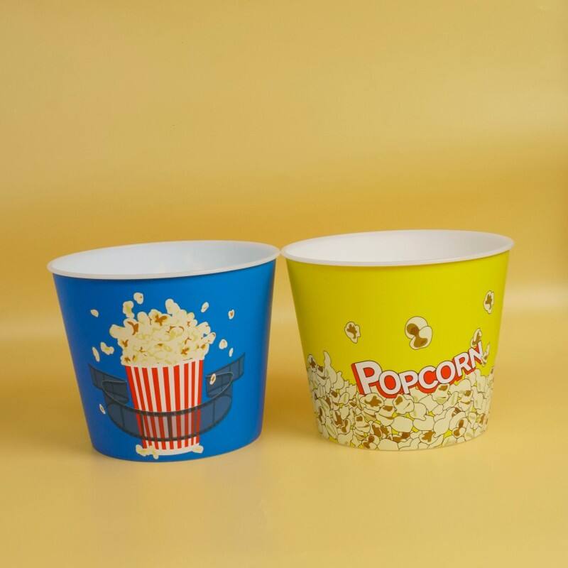 In-Mold Labeling Used on Popcorn Buckets