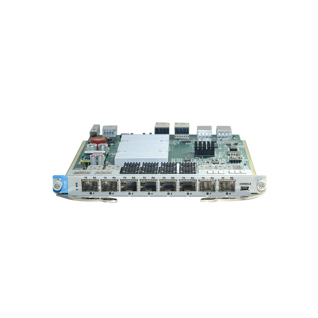 Metro OTN Access | 8-Port GE EoO/EoS Service Board | TU8E