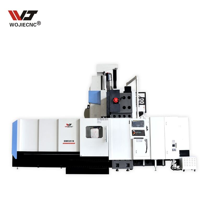Duże narzędzia maszynowe CNC z podwójną kolumną GMC2518, centrum obróbkowe typu bramkowego CNC z uchwytem BT50