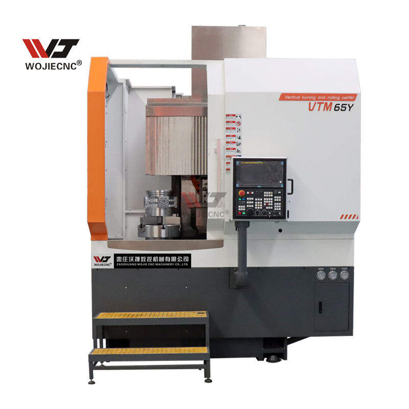 VTM65Y — Torno Vertical CNC e Fresadora CNC para Indústrias Aeroespacial e Automotiva