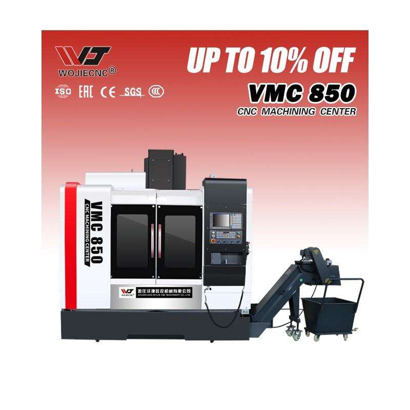 VMC850 Metal Aluminum CNC Mill 4 5 Axis CNC Vertical Machining Center CNC Milling Machine for Steel
