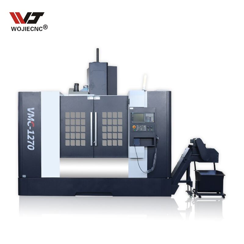 Ośrodek obróbkowy CNC z systemem sterowania Siemens VMC1270, frezarka CNC z walcowym wrzecionem marki tajwańskiej oraz obsługą 4 osi