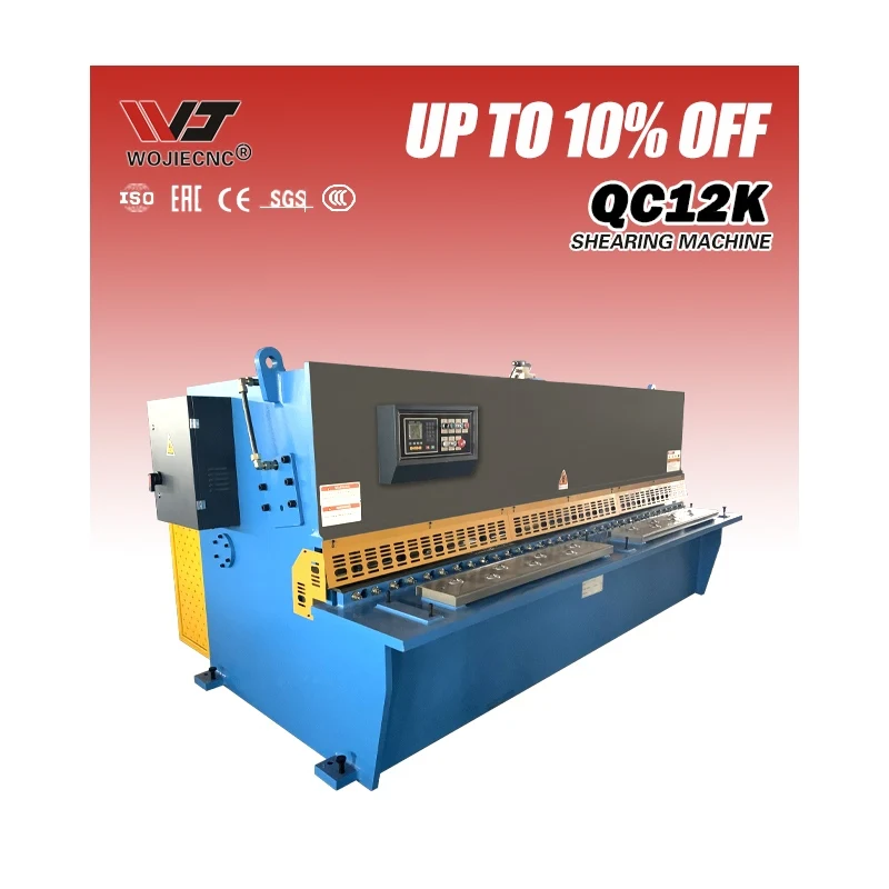 Hydraulic Guillotine Shear Machine QC12Y 8*6000mm Guillotine Industrial Sheet Metal Aluminium Stainless Steel Cutting Shearing machine