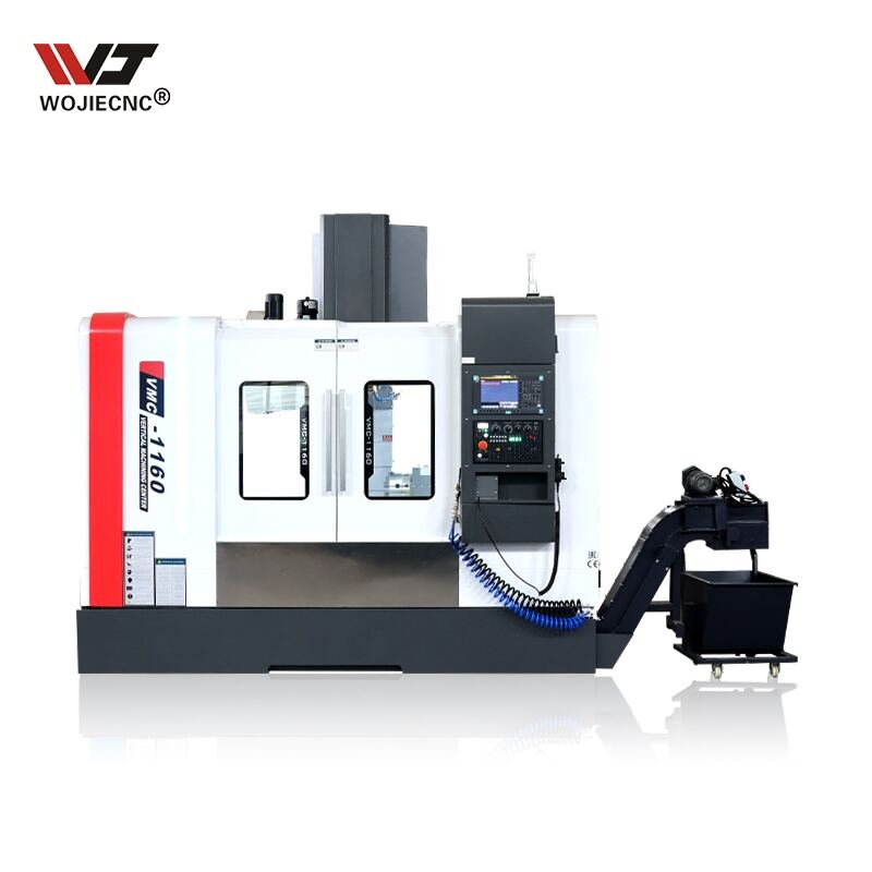 Wysokoprecyzyjna i wysokoprędkościowa frezarka CNC VMC1160, nowy pionowy ośrodek obróbkowy CNC z systemami sterowania Fanuc, GSK i Siemens, gniazdo narzędziowe BT40 z funkcją automatycznej wymiany