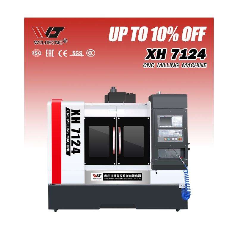 Cheap CNC Milling XH7124 VMC CNC Machining Center Machine with OEMODM Support