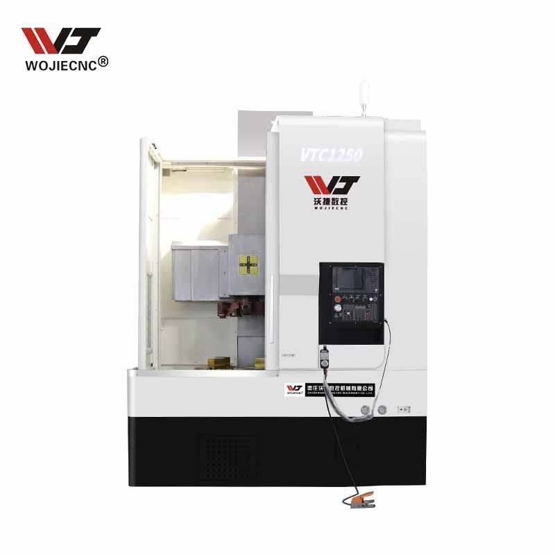 Torno Vertical CNC Econômico VTC1250, Combinação de Torno CNC e Fresadora CNC, Máquina de Torno CNC para Conformação por Rotação de Metais