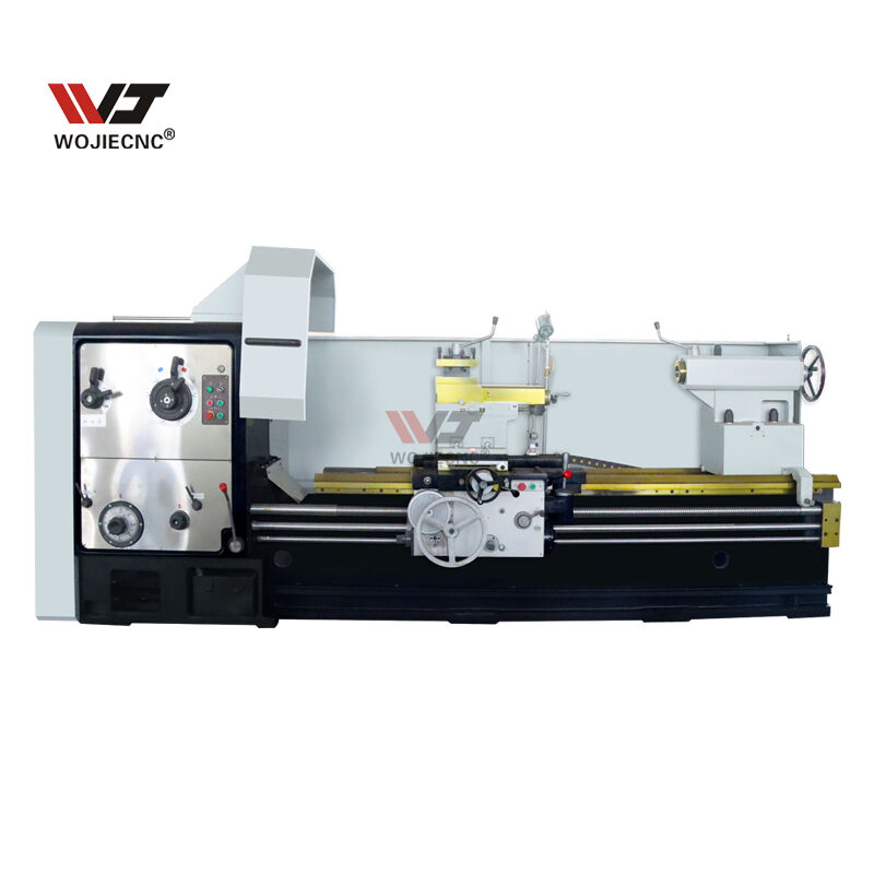 Máy tiện thông thường độ chính xác cao CW61100, nằm ngang, thủ công, tải nặng, độ cứng cao, tiết kiệm năng lượng, ray dẫn hướng dài 550 mm
