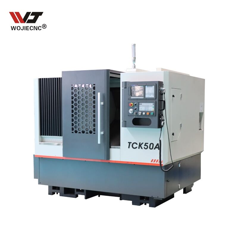 Indywidualna tokarka CNC WJ50A, pozioma tokarka CNC z nachylonym łożem i aktywnym narzędziem