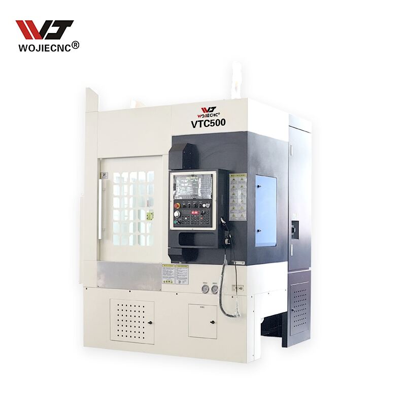 VTC500 CNC Vertikale Draaimasjien, Hoëspoeddraai- en freesverbindende CNC-draaimasjien, Swaarlasverwerkingvervaardiger