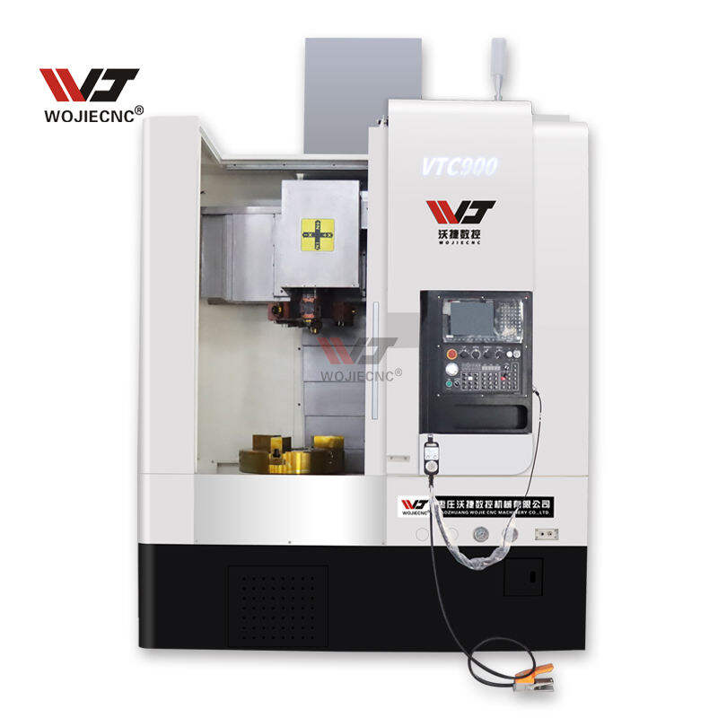Chinese WOJIE-merk CNC verticale draaibank VTC900 – enkelkoloms CNC verticale draaibank