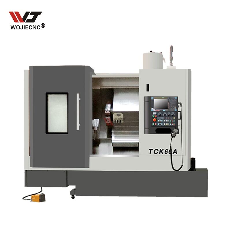 Tokarka CNC WOJIE o wysokiej precyzji, 2 osie, tokarka CNC WJ66A do obróbki metali