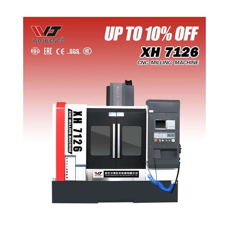Mini CNC Milling Machine XK7126 XH7126 3 Axis Small CNC Milling Machine for Steel