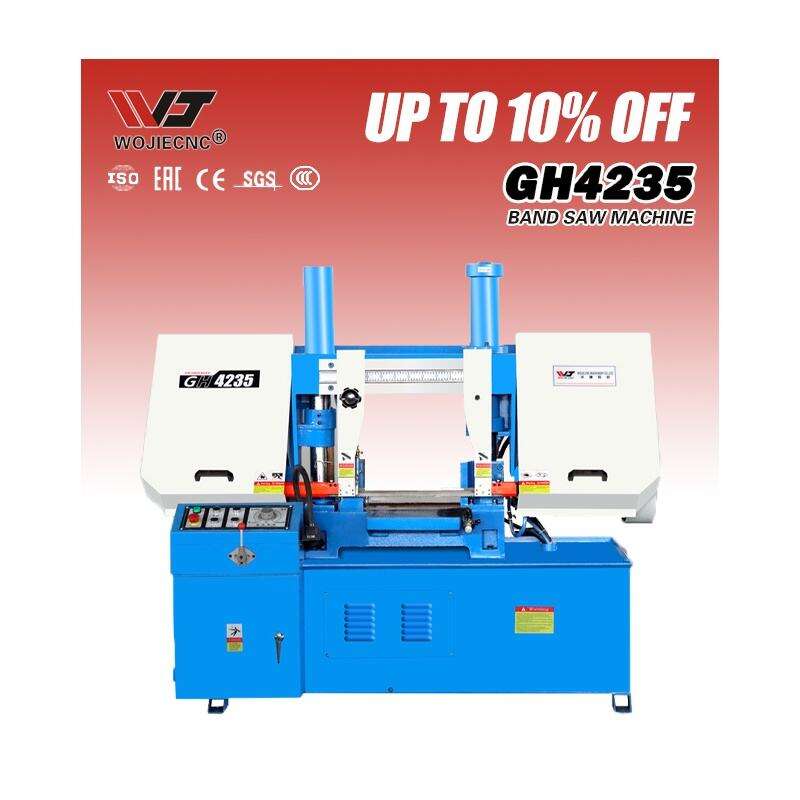GH4235 Hot Sale Double Column Metal Cutting Hydraulic Horizontal Metal Band Saw Machine