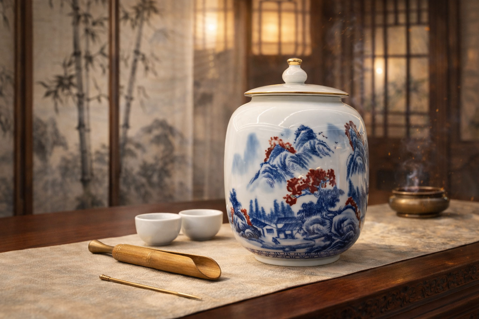 shuhe Collector’s Porcelain Decorative Porcelain