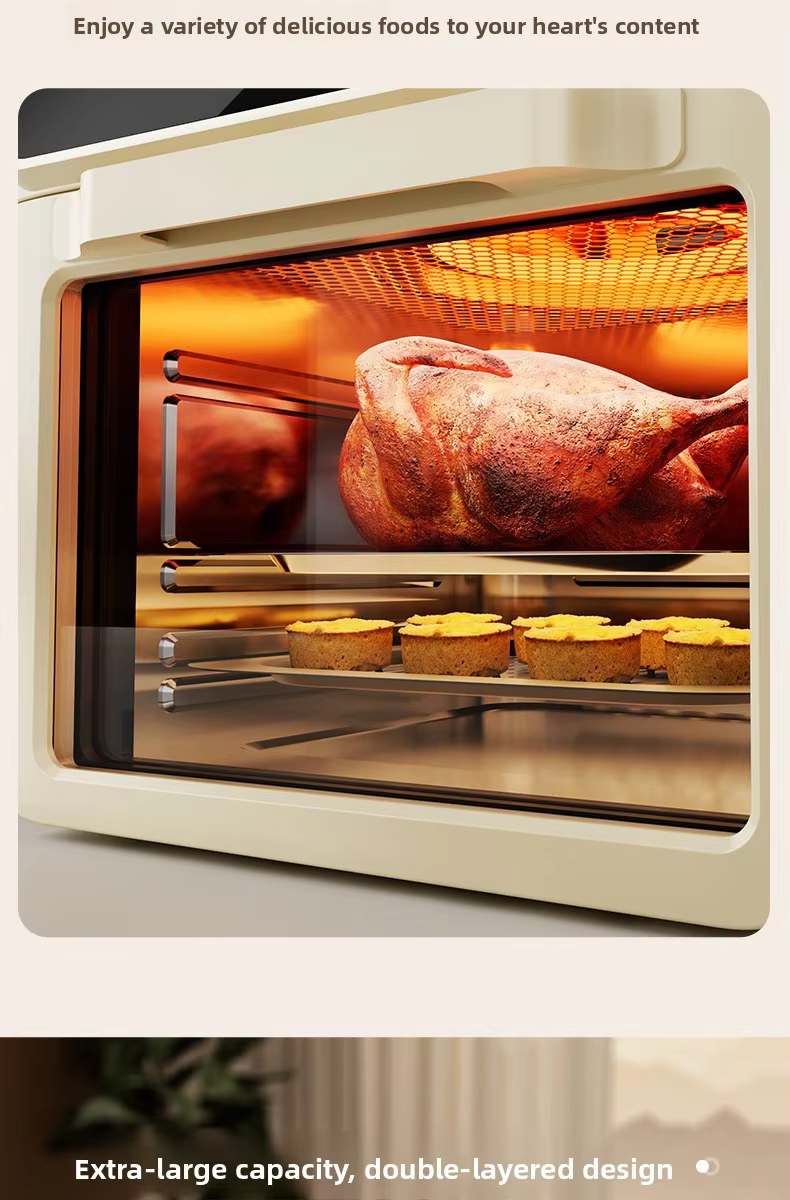 Hot-Selling Household Visual Timer 11-20L Touchscreen Smart Multi-Function Automatic Power Outage Air Fryer Oven New Model details