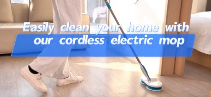 electric spin mop