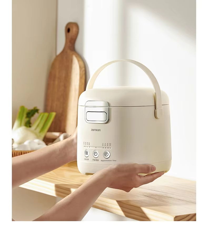 Mini Rice Cooker for 1-2 People Titanium Inner Pot Small Size details
