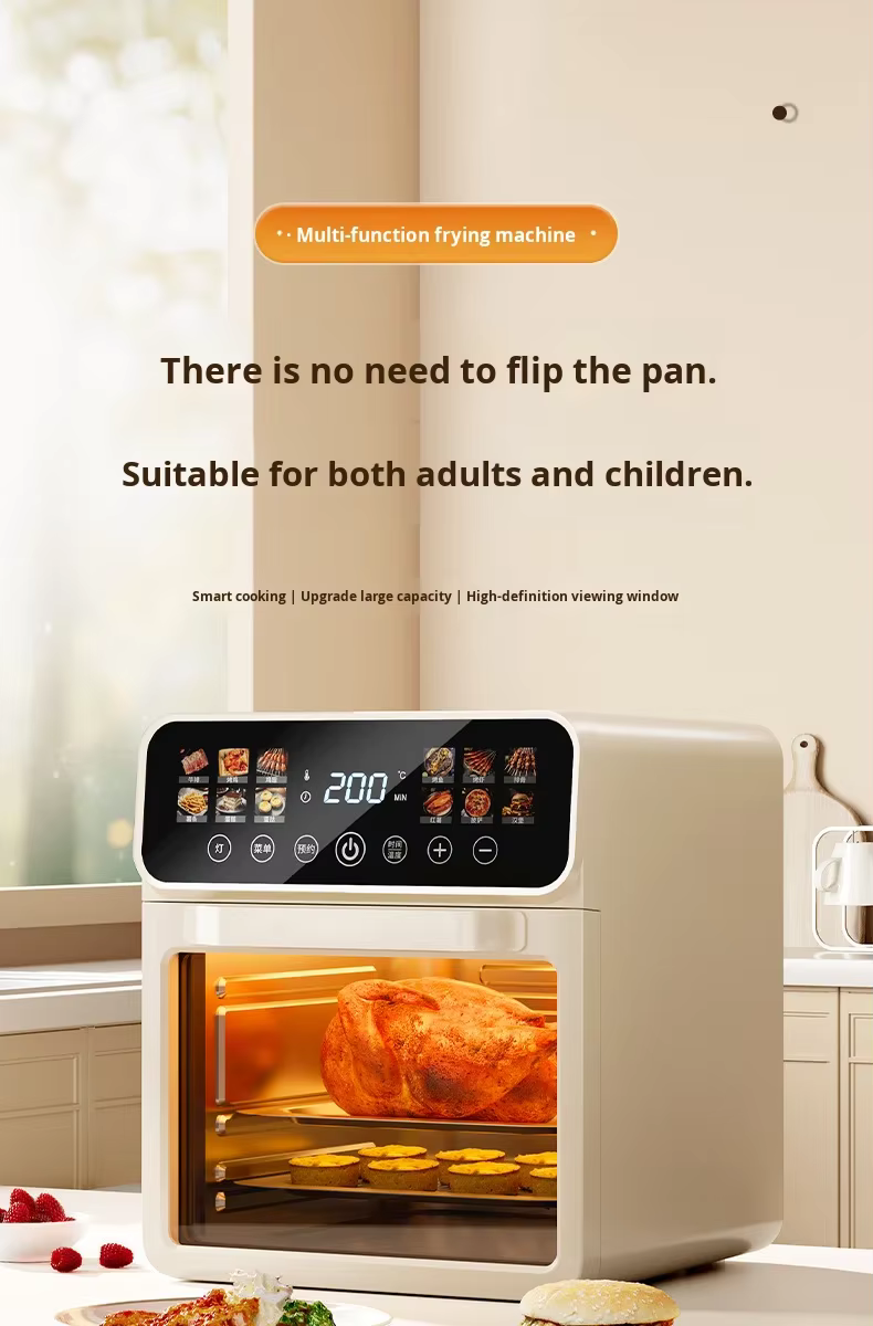 Hot-Selling Household Visual Timer 11-20L Touchscreen Smart Multi-Function Automatic Power Outage Air Fryer Oven New Model supplier