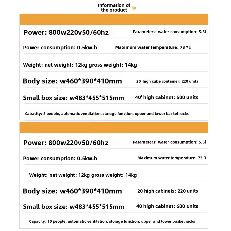 Small desktop dishwasher,Installation-free dishwasher,Intelligent disinfection dishwasher,Drying dishwasher for home use