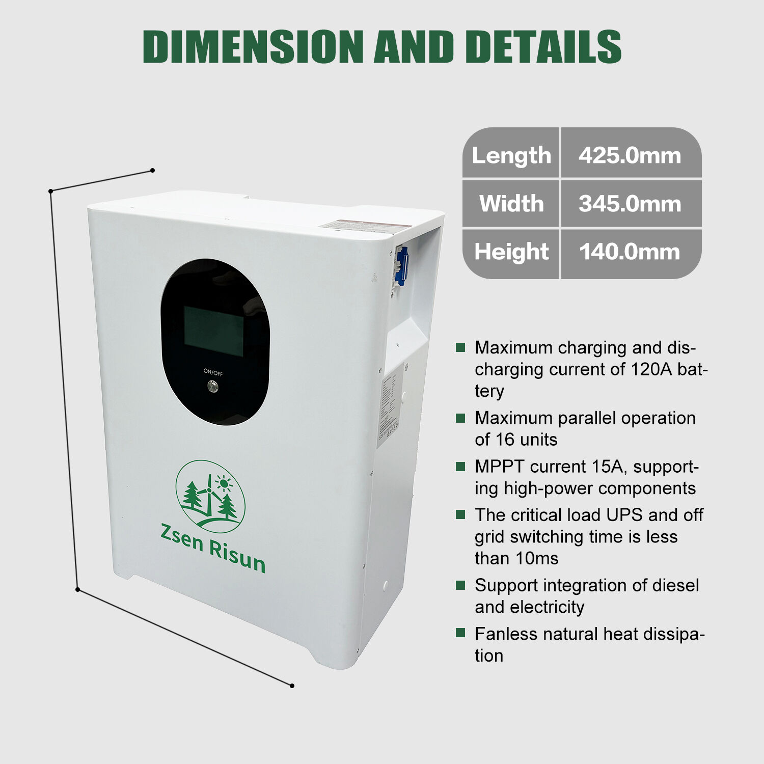 Household energy storage battery
