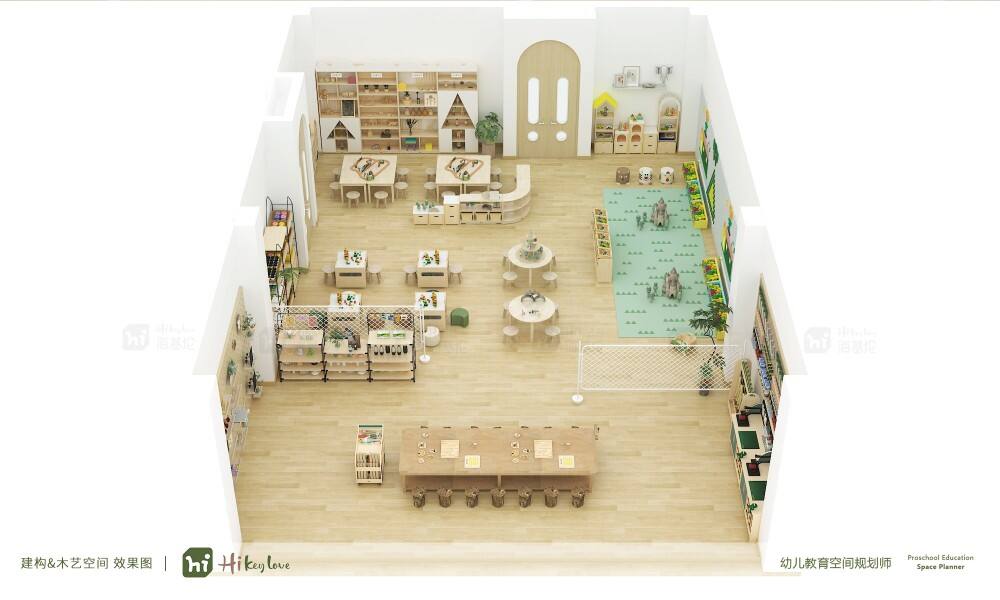Space Area: 114㎡ Construction Space Floor Plan