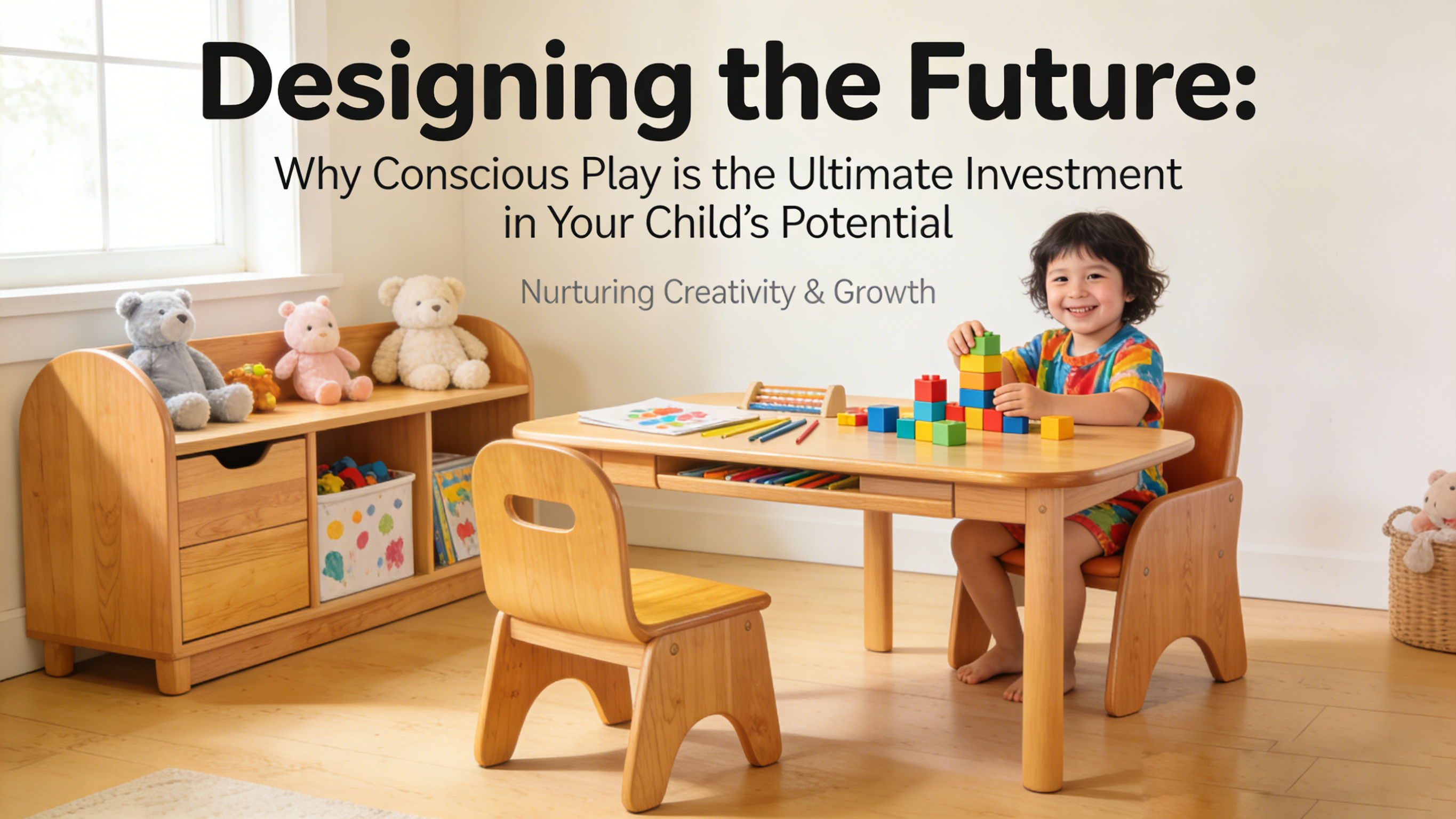 Designing the Future: Why Conscious Play is the Ultimate Investment in Your Child’s Potential