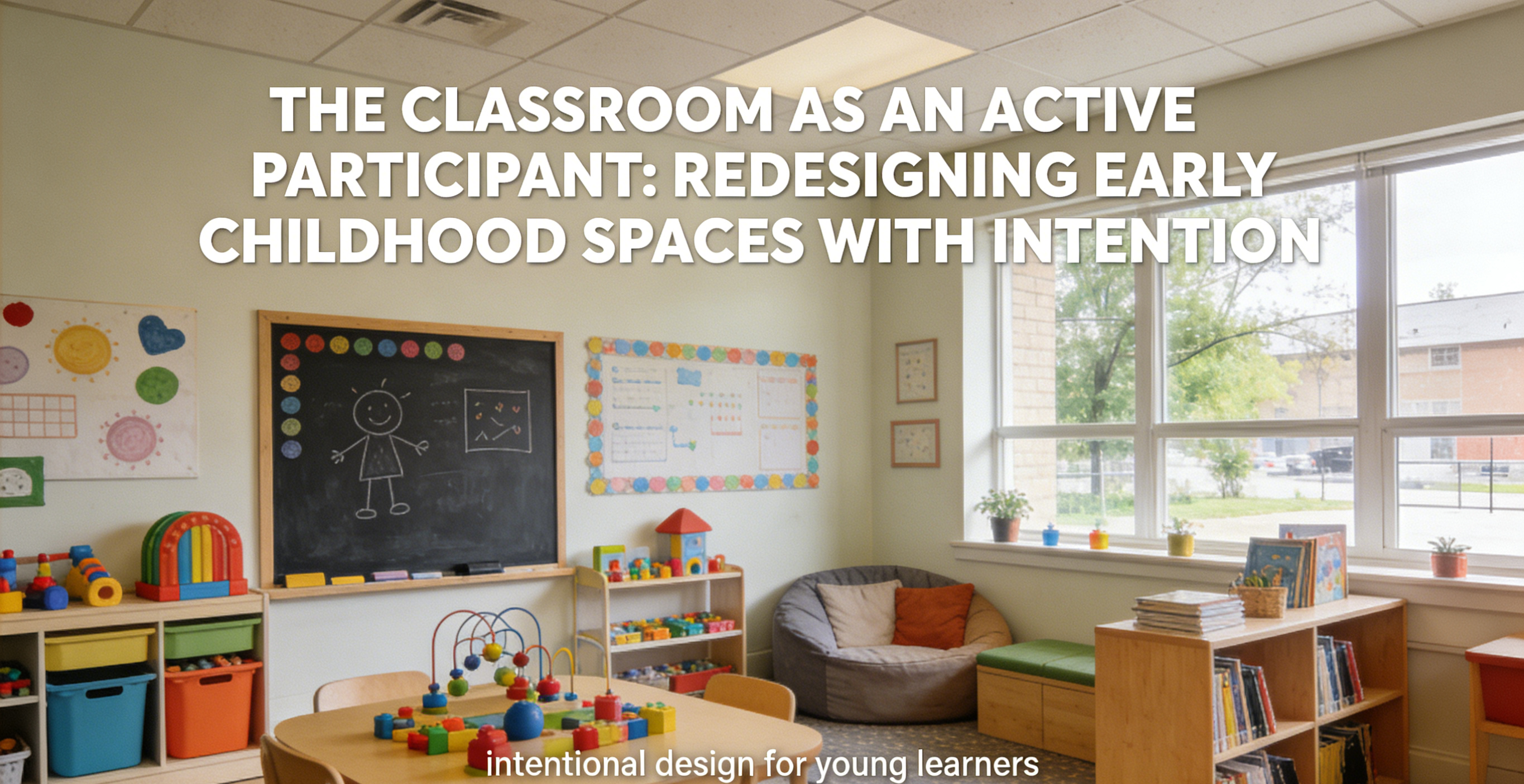 The Classroom as an Active Participant: Redesigning Early Childhood Spaces with Intention