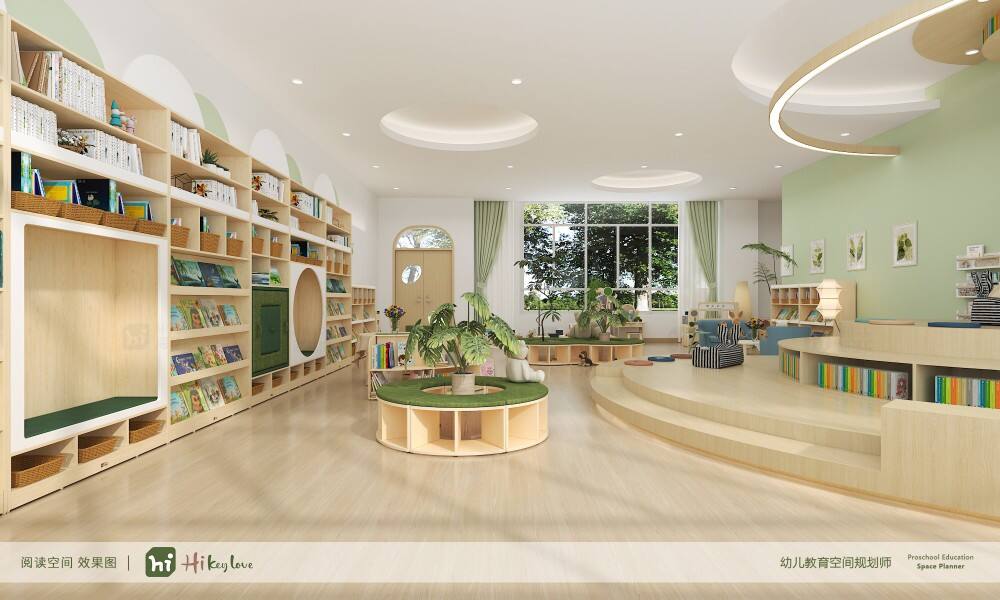 Space Area: 95㎡ Reading Roomfloor Plan