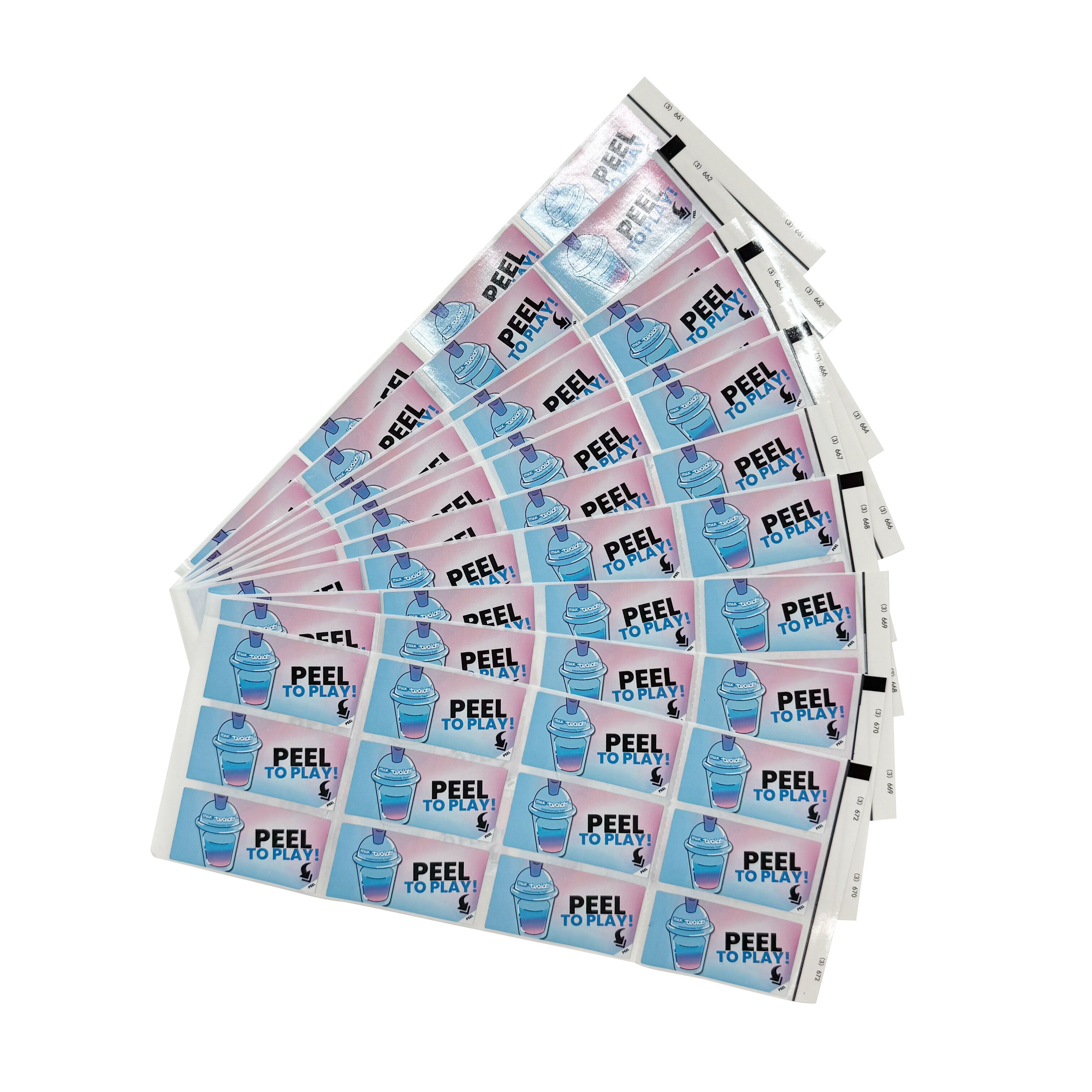Peel-to-Win Cards