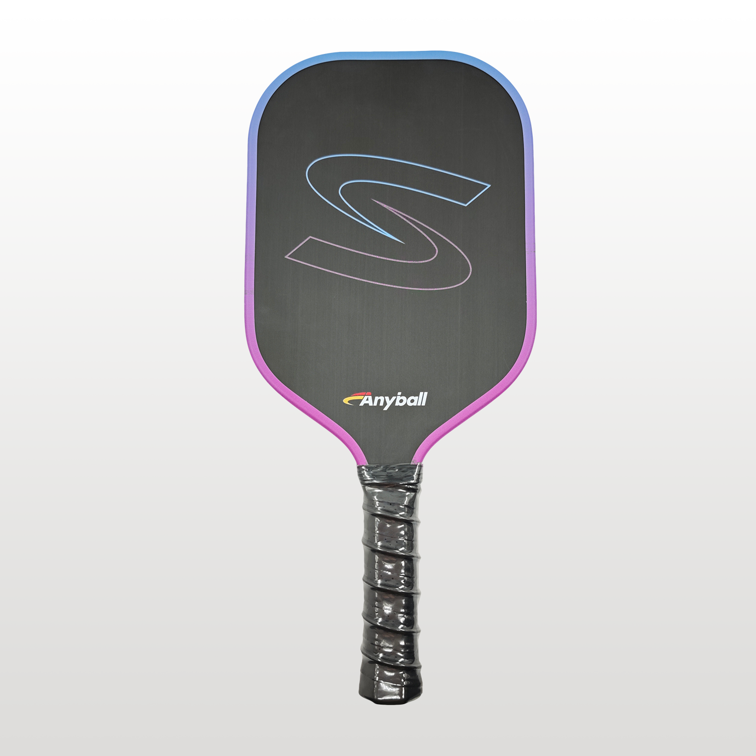 TEXTURED Pickleball Paddle Factory Anyball TR009 Model Carbon Fiber Pickleball Paddle 16mm Edge Guarded