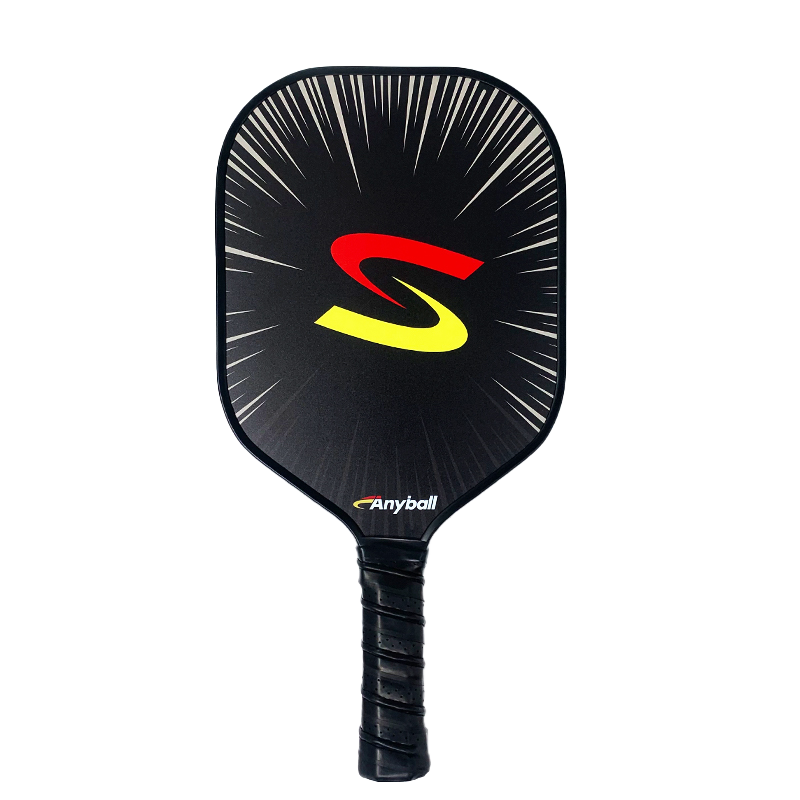 Anyball Customizable Carbon Material Pickleball Paddle with Honeycomb Core New Glass Fiber for Outdoor Sports
